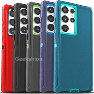 Heavy Duty Shockproof Case For Samsung Galaxy S24 S23+ Plus S22 S21 Ultra Cover