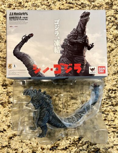 Bandai S.H.MonsterArts 2016 Shin Godzilla The Fourth Frozen Version Figure