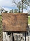 WWII Wooden Ammo Crate 5000 Bullets Frankford Arsenal to Charlestown Indiana Vtg