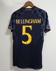 BELLINGHAM #5 VINI JR #7 MODRIC #10 Soccer Jersey for Adult Man Away Black Shirt