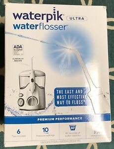 Waterpik WP-100 Ultra Water Flosser - White Open Box - Contents Unopened