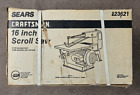 Rare NOS Vintage CRAFTSMAN 16-inch Bench-Top SCROLL SAW (923621)
