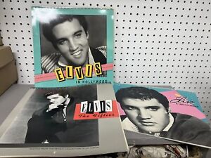 Vintage Elvis Presley 1990 Calendars Set Of 3