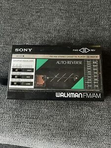 Vintage Sony Walkman WM-F18 AM/FM Cassette Player Untested