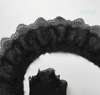 2 1/2 inch wide 3-layer ruffled Lace Trim Gathered select color price per yard