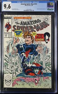 🔑🔥🔥🔥 Amazing Spider-Man #315 . CGC 9.6  Mc Todd First Venom Cover  150008