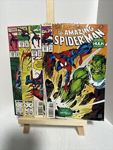 Lot Of 4- THE AMAZING SPIDER-MAN #376, 378, 379 & 381 Marvel 1993