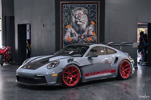 2024 Porsche 911 GT3 RS Weissach, CCBs, Arctic Grey + Front Lift