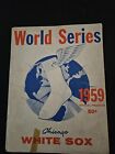 1959 MLB BASEBALL WORLD SERIES PROGRAM LA DODGERS VS CHICAGO WHITE SOX RARE