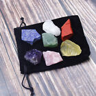 7pcs Rough Stone Mix Large Natural  Crystals for Tumbling, Cabbing, Polishing,