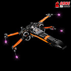LED Light Kit for Poe's X-Wing Fighter - Compatible with LEGO® 75102 Set