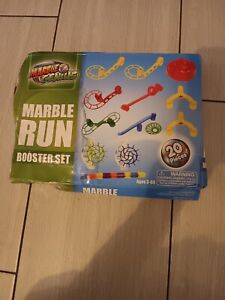 Marble Genius Marble Run Booster Set - 20 Pieces Total (Marbles Not...