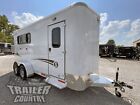 BRAND NEW 2024 SHADOW Stablemate 3 Horse Slant Load Aluminum Bumper Pull Trailer