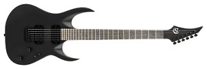 S by Solar AB4.6C Carbon Black Electric Guitar