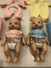 Baby Alive 2006 Twins Wets N Wiggles RARE WORKING