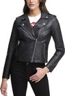 Levi’s Women's Classic Faux Leather Moto Jacket Black Size L