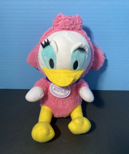 Disneyland Resort Tokyo Baby Daisy Duck Plush 2018 Pink Dog Costume Toy Lovey 8