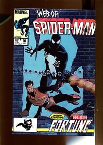 Web Of Spider Man #10 - Guest Starring Dominic Fortune! (9.0/9.2) 1986