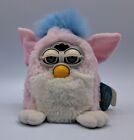 Furby Babies Electronic Pink White Blue Hair 70-940 Tiger 1999 Tested & Works