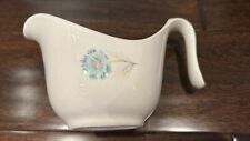 Vintage MCM Taylor Smith & Taylor *EVER YOURS* BLUE Boutonniere FLOWER Creamer
