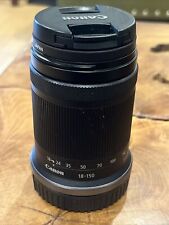 Canon RF-S 18-150mm f/3.5-6.3 Digital Camera Lens Mint w/UV Hoya Filter