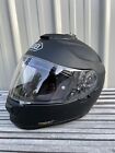 Shoei GT Air Full Face Motorcycle Helmet Matte Black w/ Flip Down Visor Medium