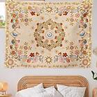 TTYQXZ Wall Tapestry Bohemian - Floral Vine Tapestry Wall Hanging Celestial Sun