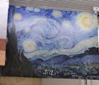 Ikea Bjorksta Print on Canvas Starry Night VINCENT VAN GOGH 30¾ x 46 LAST CHANCE