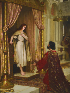 A King and a Beggar Maid | Edmund Blair Leighton | 1898 Fairy Tale Art Print