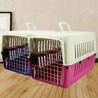 LUCKYERMORE Pet Kennel Carrier Travel Crate Cage Dog Puppy Cat Airline Box Case