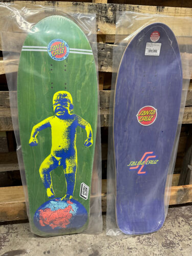 Santa Cruz Steve Alba Salba Baby Stomper Old School Reissue Skateboard Deck