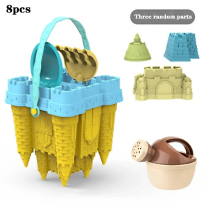 2024 New Beach Sand Toys Set Creative Children'S Pyramid Castle Sand Mold Fun Ou