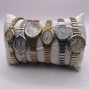 Mixed lot Vintage Ladies Timex Watches.  Sold As Is.  Needs Battery’s (B8)
