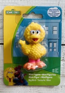 Sesame Street Big Bird Mini Figure Collectible Toy 2.5” Ships Fast!