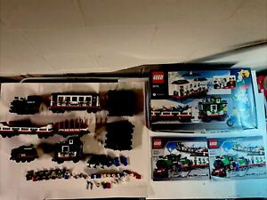 Lego 10173 Creator Holiday Train Christmas With 16 Track Pieces. 95% Plus
