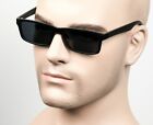 Gangster Slim Square Sunglasses OG LOC Style Dark Smoke/Gray Polarized 59PL