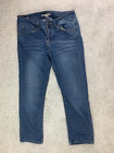 Cabi Size 0 Womens Crop Jeans Stretch Low Rise Med Wash