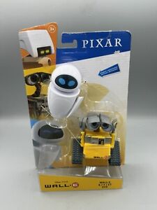 WALL-E & EVE Action Figure Pixar POSABLE Movie Movement Articulation 2019 MATTEL