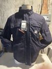 NEW Carhartt FR 102182-410 Mens Large Full Swing Work Coat Jacket N20 Quilted 