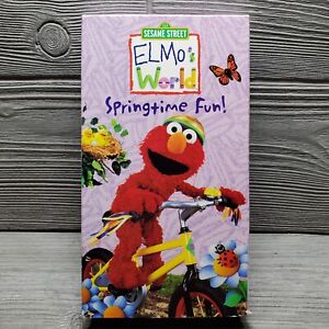 Elmos World - Springtime Fun (VHS, 2002)