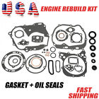 Engine Rebuild Kit For Honda CT90 Trail 90 1966 - 1979 Gasket Set + Oil Seals US (For: 1970 Honda CT90)