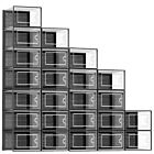 12/24 Pack Shoe Storage Organizer Stackable Plastic Box Containers Sneaker Large