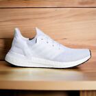 Adidas Ultraboost 20 Men's Running Shoes Sneakers Athletic White Gray Trainers