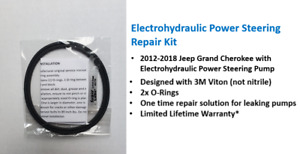 2012-2018 Jeep Grand Cherokee Power Steering Pump EHPS O-Ring Repair - Upgraded! (For: 2012 Jeep Grand Cherokee)