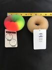 New 2 Large Urban Outfitters Bun Maker Donut  Rings Hair Tie Dye