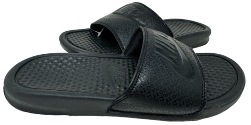 Nike Men's Benassi JDI Slip On Slide Sandals Black #343880-001 Size:6 206G