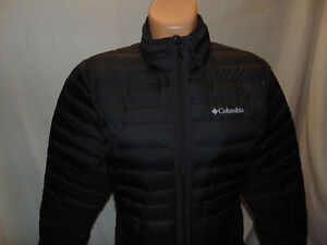 Columbia Jacket Size Medium Black Puffer 650 Down Insulated Outdoors