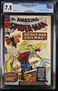 Amazing Spider-Man #24 (May 1965, Marvel Comics) CGC 7.5 VF- | 4329262001