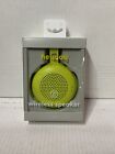 📀 HEYDAY Round Portable Wireless / Bluetooth Speaker with Loop (Lime Green)