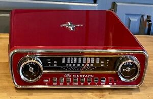 ION Mustang LP 4-in-1 Turntable Entertainment System - Red